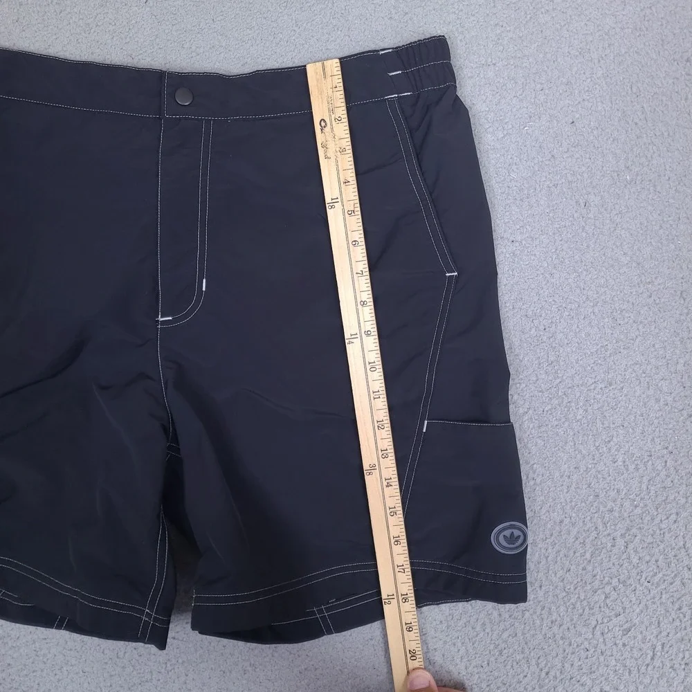 Adidas‎ Shorts Mens Large Cargo Pocket Chino Stretch Comfort Performance Black